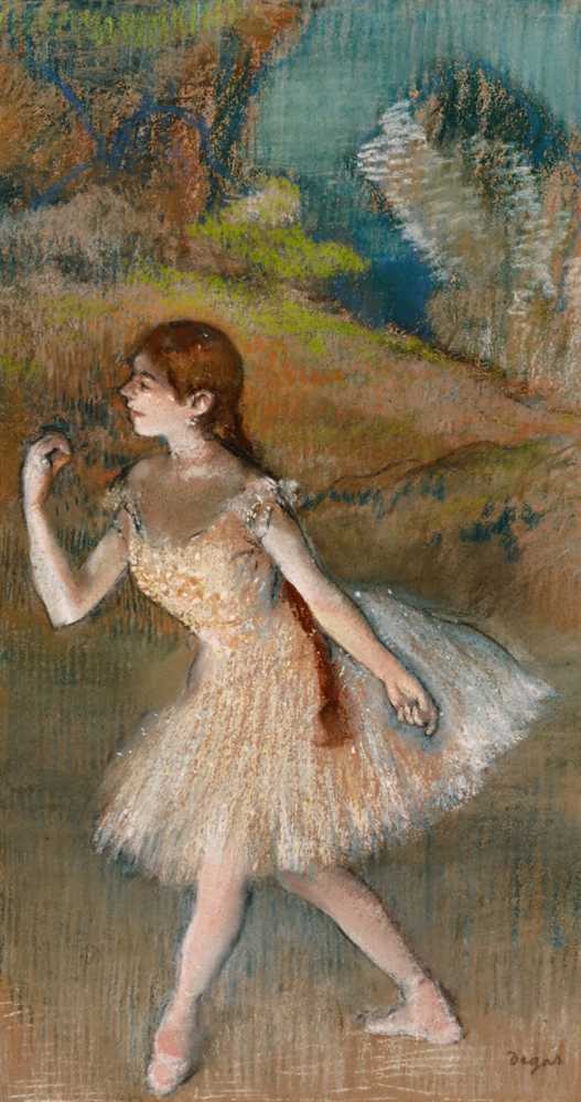 Dancer (circa 1880-87) - Edgar Degas