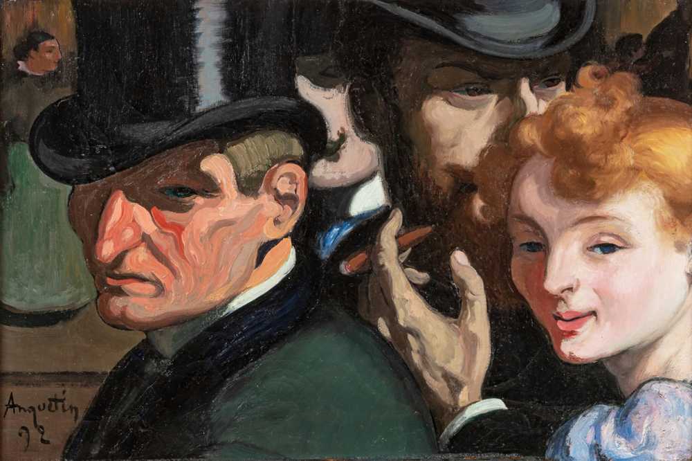Dans la rue (1892) - Louis Anquetin