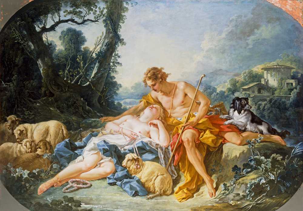 Daphnis and Chloe (1743) - Francois Boucher