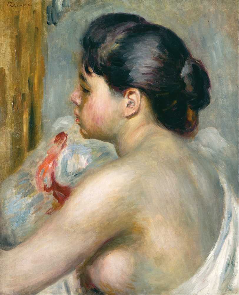 Dark-Haired Woman (1903) - Auguste Renoir