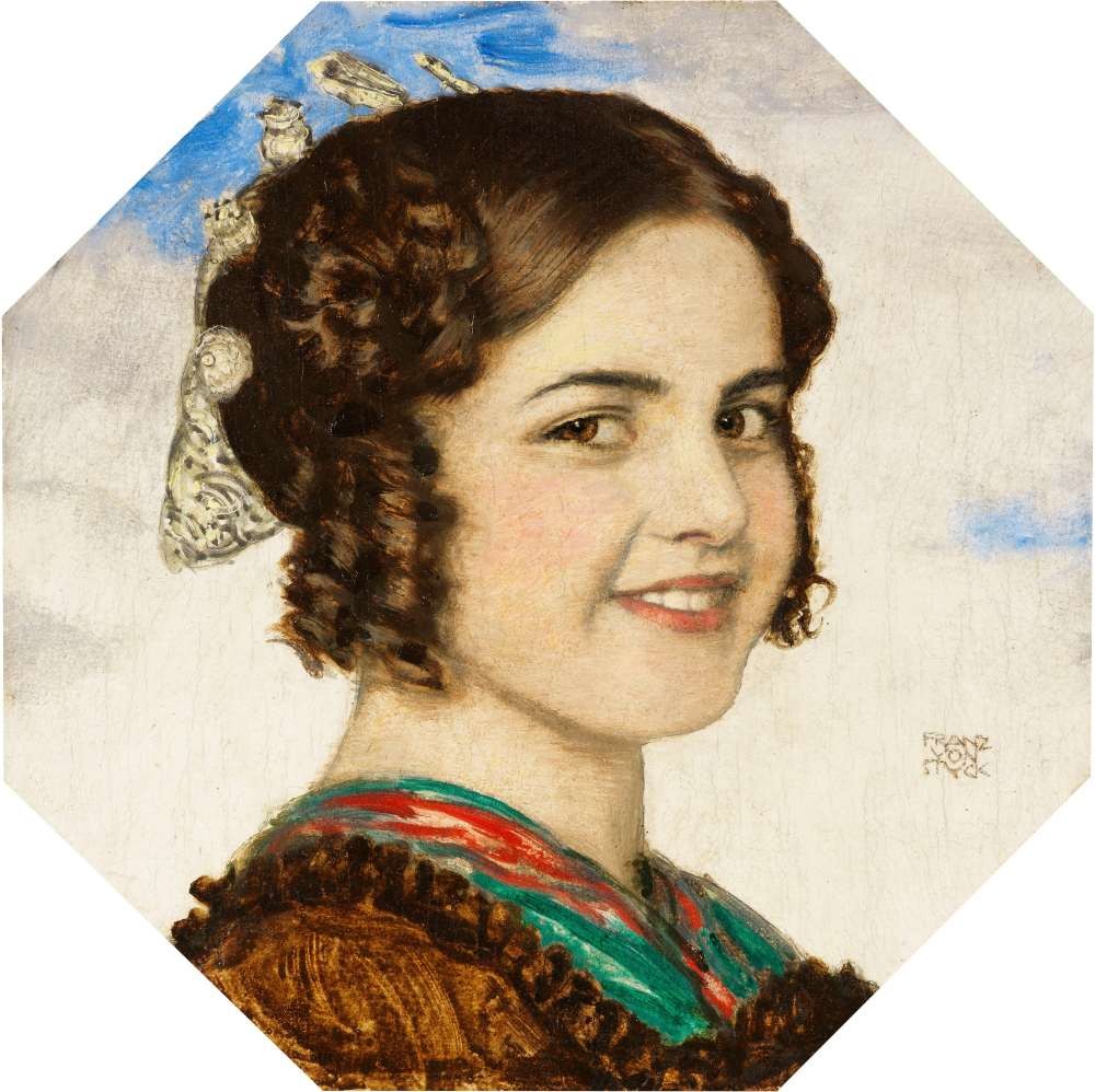 Daughter Mary - Franz von Stuck