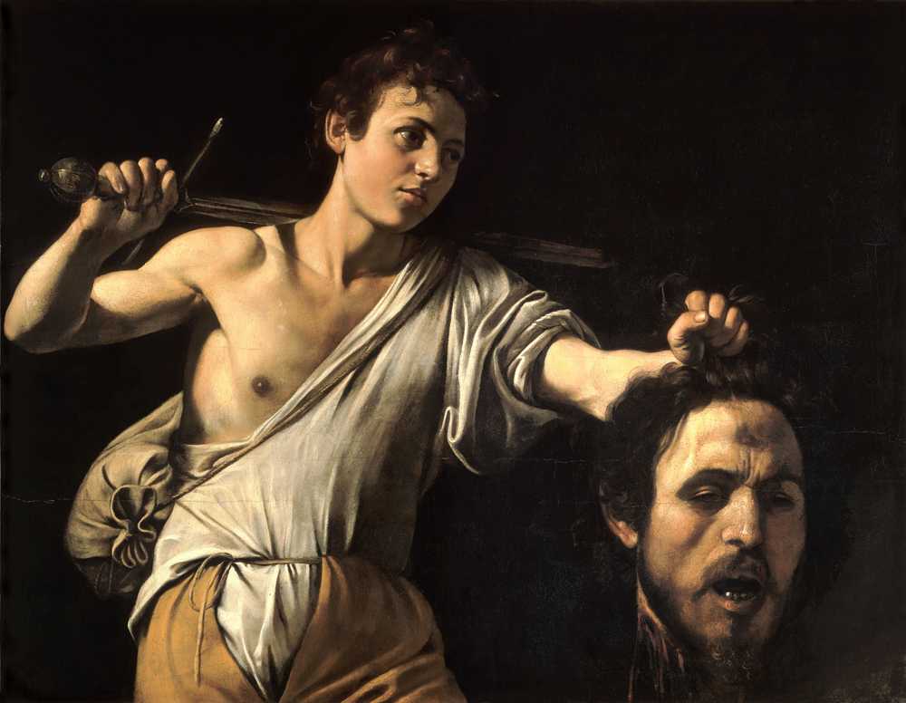 David with the Head of Goliath (1600-1601) - Michelangelo Merisi de Caravag
