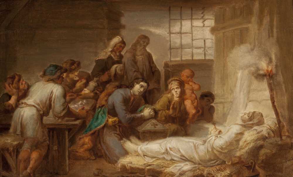 Death in exile (1864) - Aleksander Kotsis