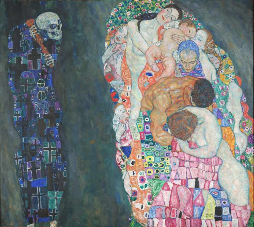Death and Life - Klimt