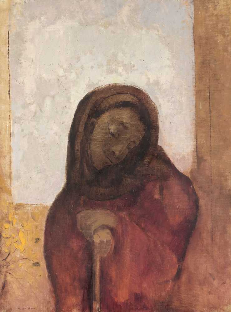 Despair, Also Called Suffering (1882) - Odilon Redon