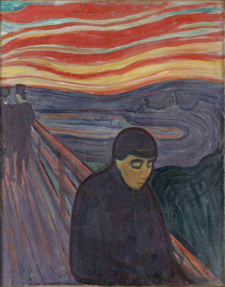 Despair (1894) - Edward Munch