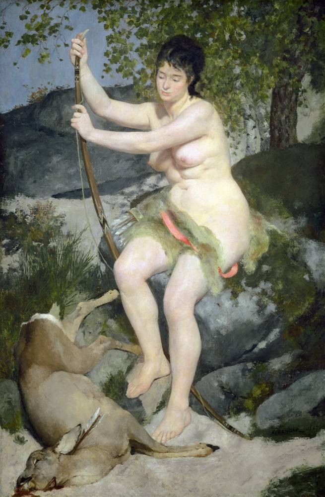Diana as hunter - Renoir