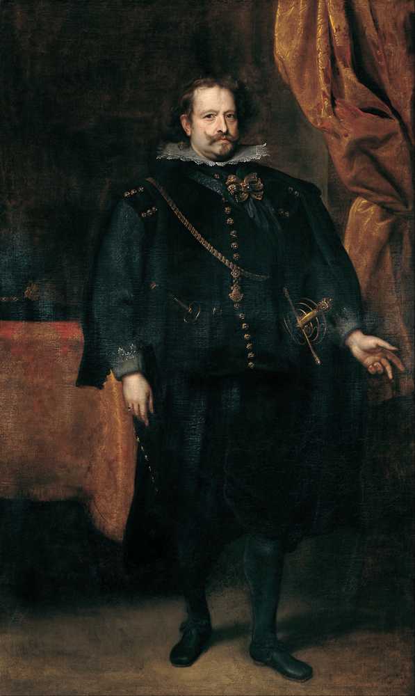 Diego De Mexía, Marquess Of Leganes - Antoon Van Dyck