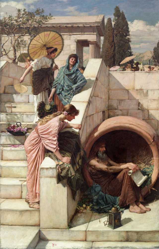 Diogenes (1882) - John William Waterhouse