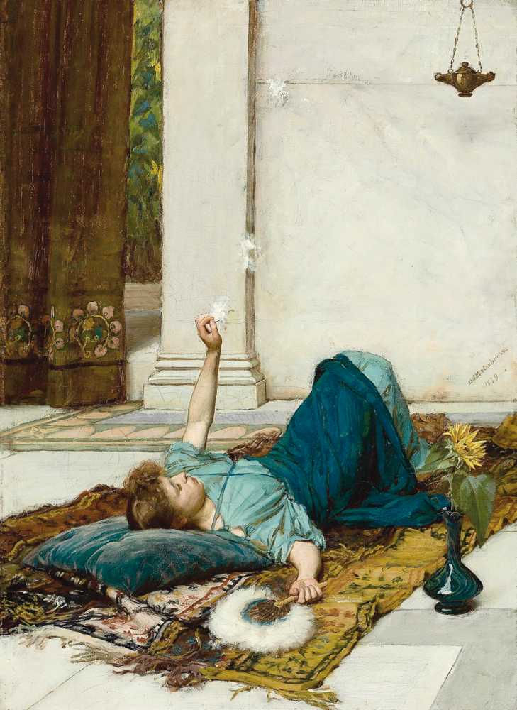 Dolce Far Niente (1879) - John William Waterhouse