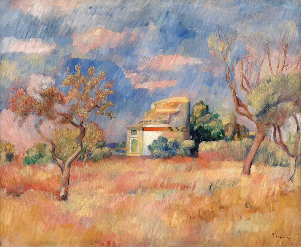 Dovecote at Bellevue (c. 1888–1889) - Auguste Renoir