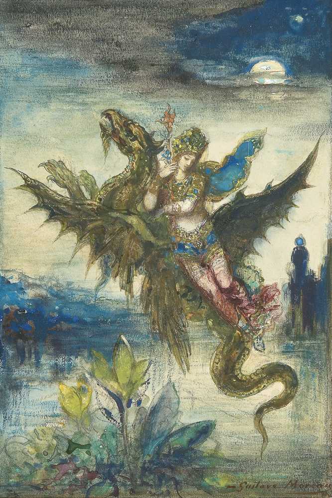 Dream Of The Orient - Gustave Moreau