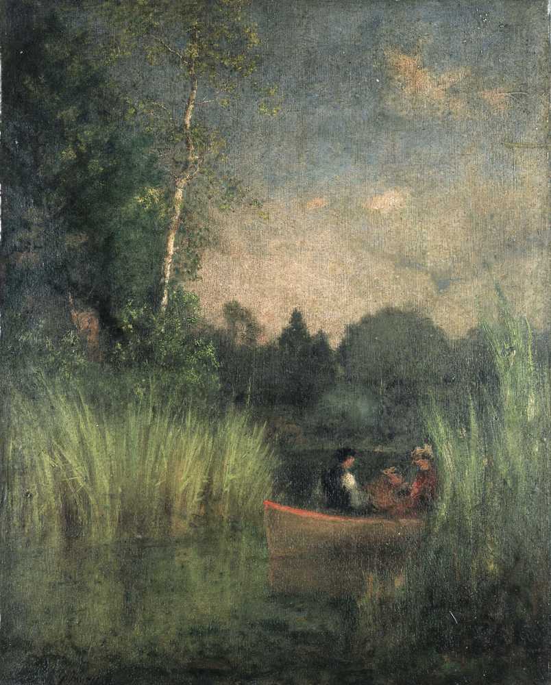 Dusk in the Rushes (Alexandria Bay) - George Inness