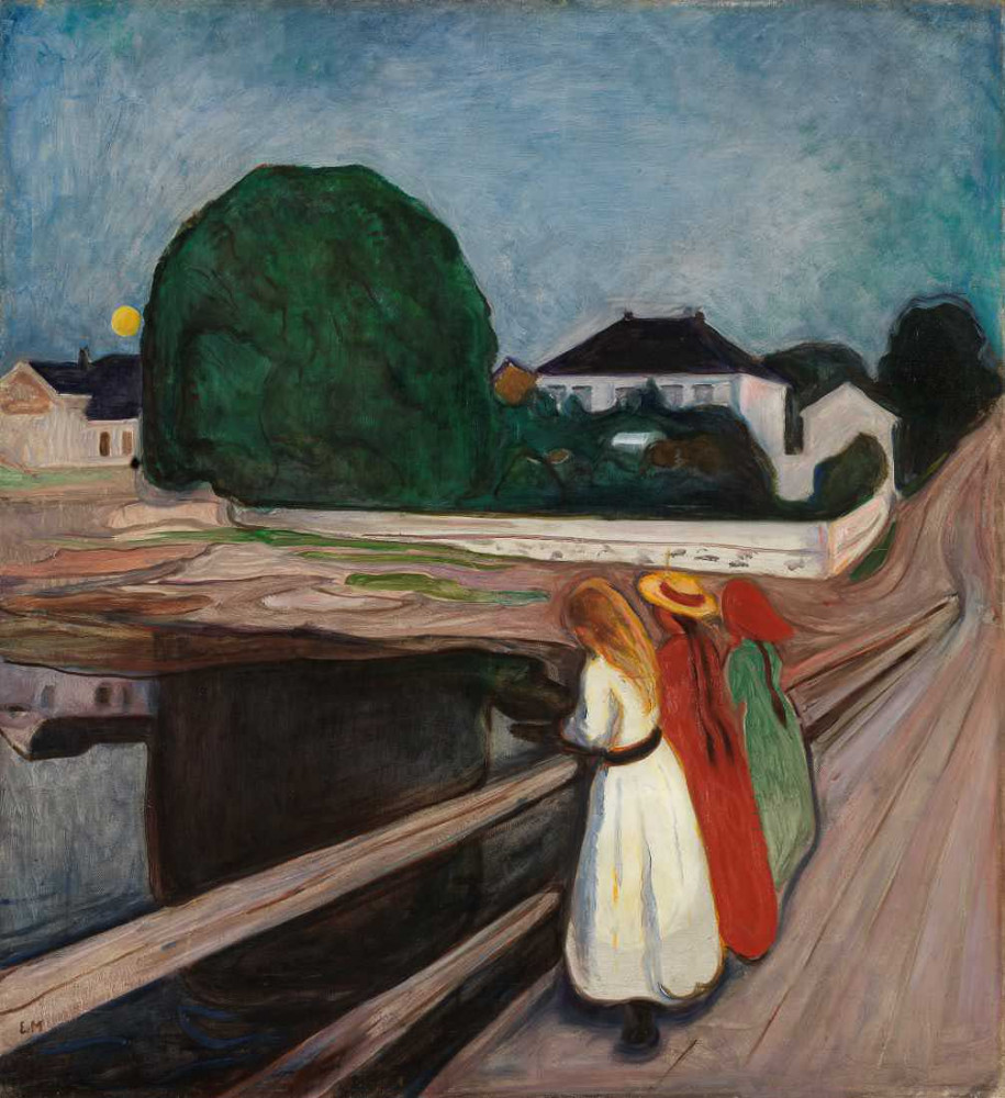 Dziewczyny na molo (1901) - Munch