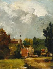 East Bergholt Church - John Constable