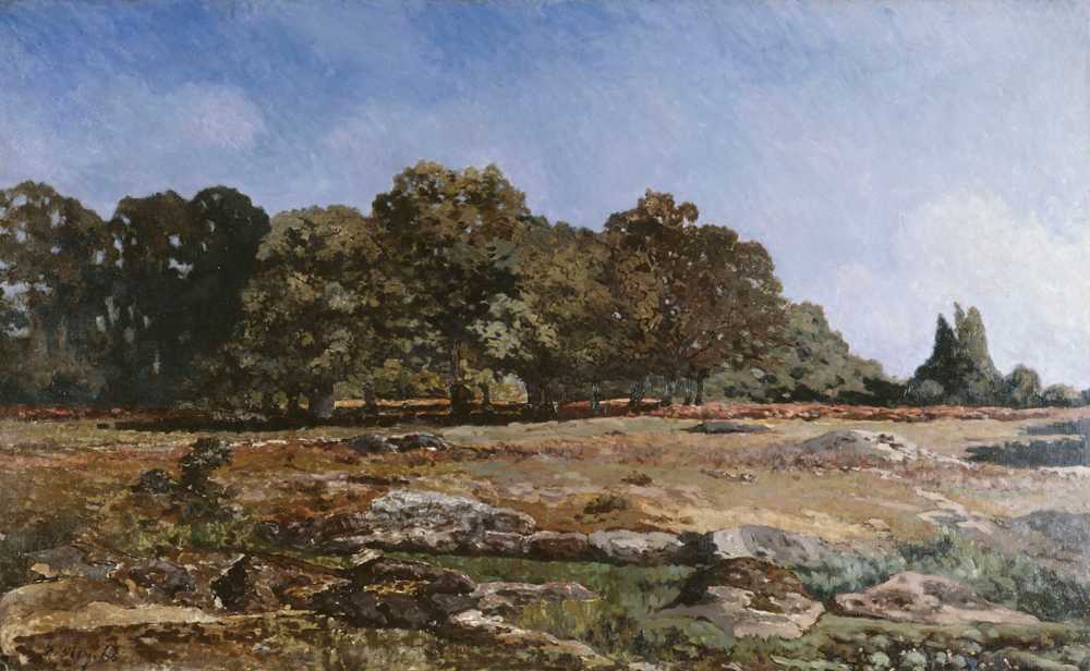 Edge of the forest of Fontainebleau (1865) - Alfred Sisley