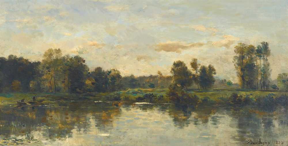 Edges Of The River (1873) - Charles-Francois Daubigny