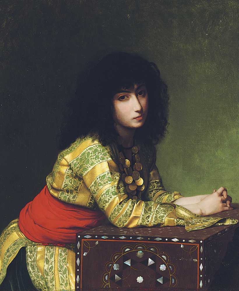 Egyptian girl (circa 1877) - Jean-Leon Gerome