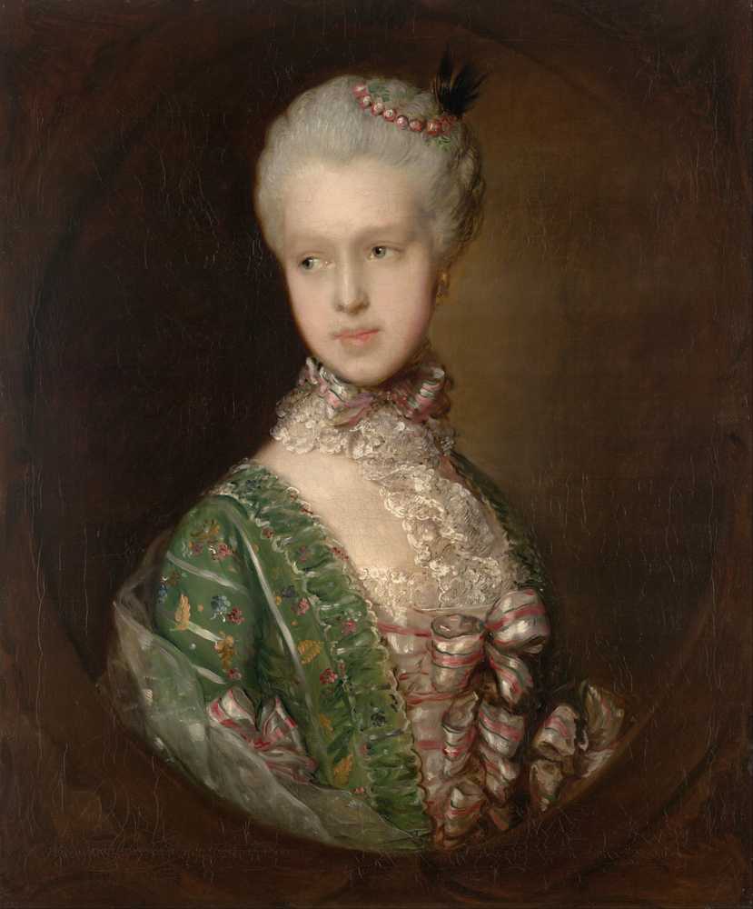 Elizabeth Wrottesley, later Duchess of Grafton - Thomas Gainsborough