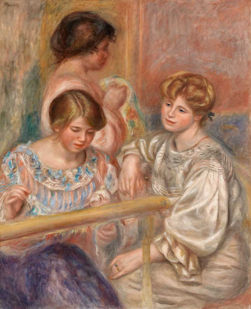 Embroiderers (c. 1902) - Auguste Renoir