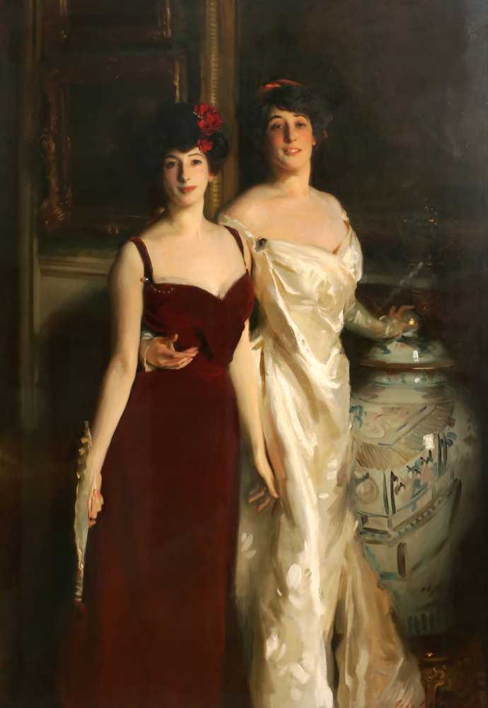 Ena and Betty, daughters of Asher and Mrs. Wertheimer (1901) - Singer-Sargent