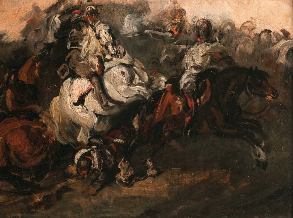 Encounter of Cuirassiers (1835) - Piotr Michałowski