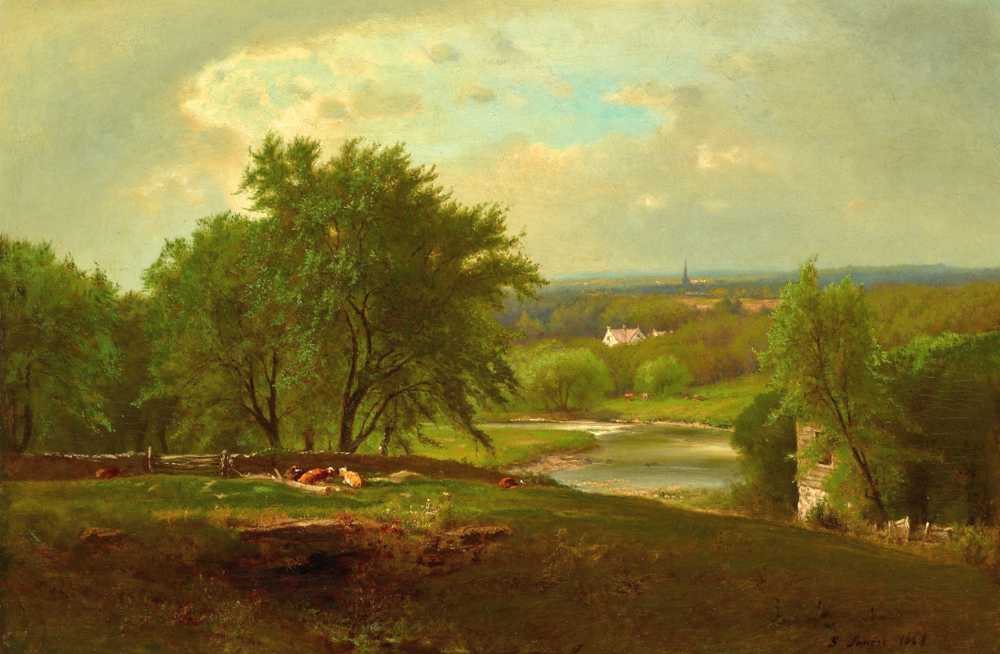 Englewood, New Jersey (1868) - George Inness