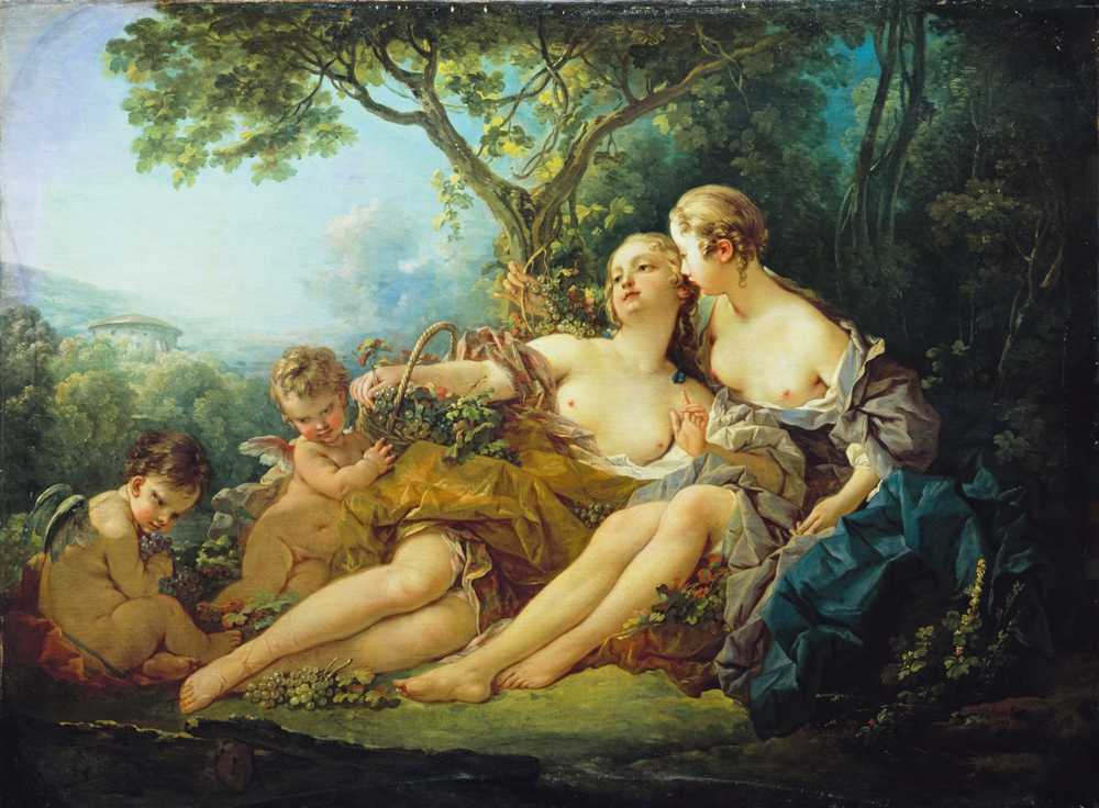 Erigone Conquered (1745) - Francois Boucher
