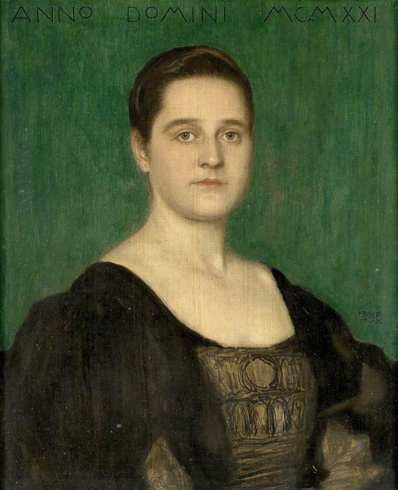 Erna Bohnewand (1921) - Franz von Stuck
