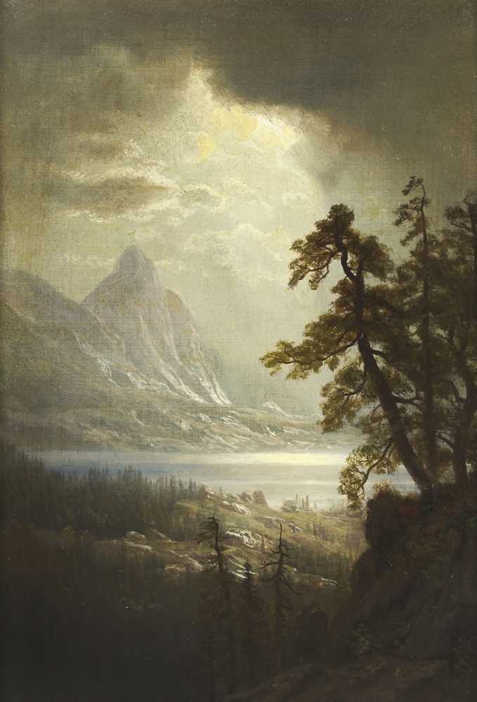 Estes Park Morning, Colorado - Albert Bierstadt
