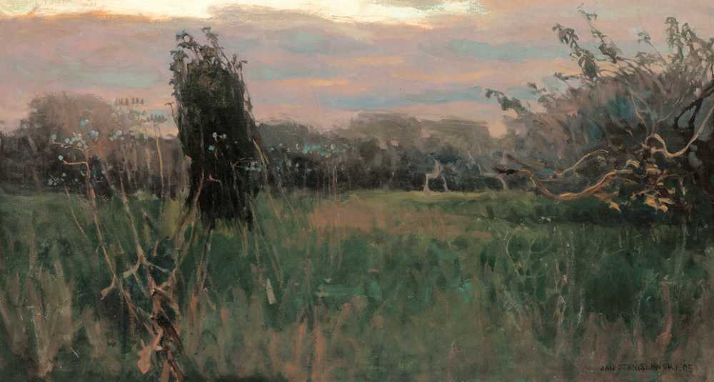 Evening (1905) - Jan Stanisławski
