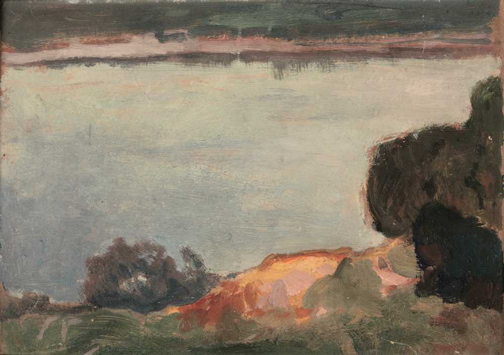 Evening at the Dnieper River (1905) - Jan Stanisławski