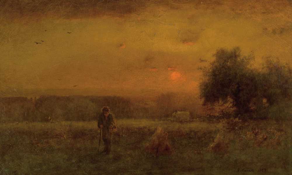 Evening Glow (1883) - George Inness