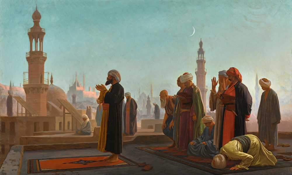 Evening Prayer, Cairo - Jean-Leon Gerome