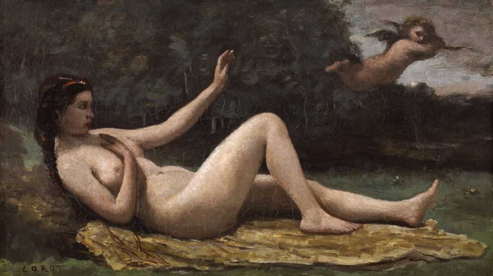 Evocation of Love (1850-55) - Jean Baptiste Camille Corot