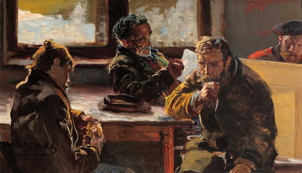 Exiles (1891) - Jacek Malczewski