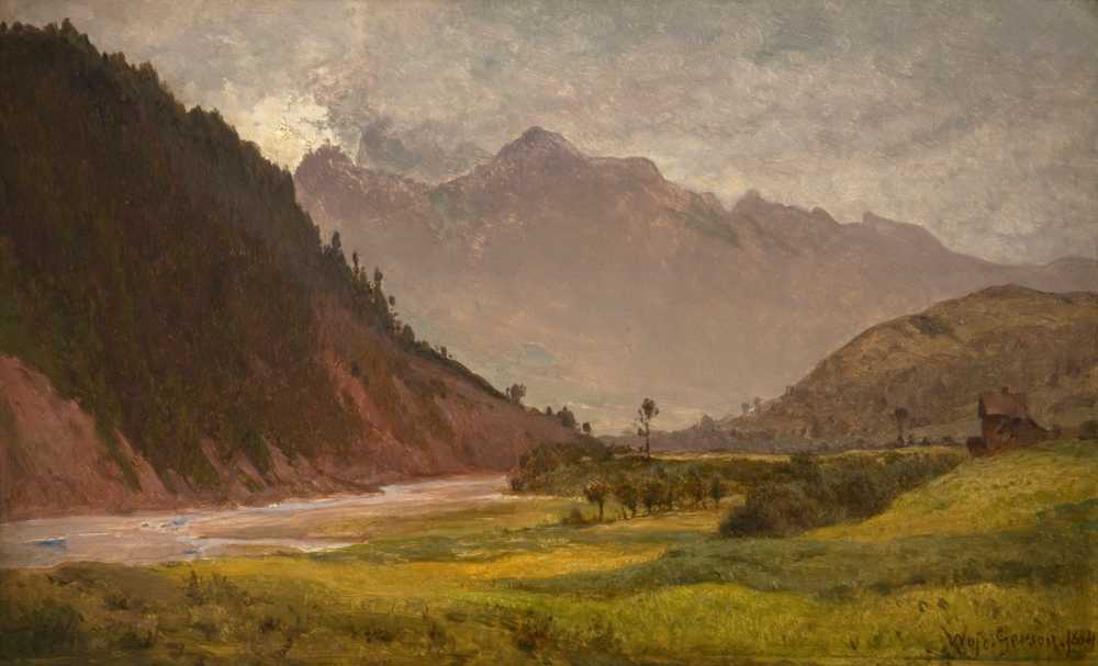 Fair Weather in the Pieniny Mountains (1884) - Wojciech Gerson