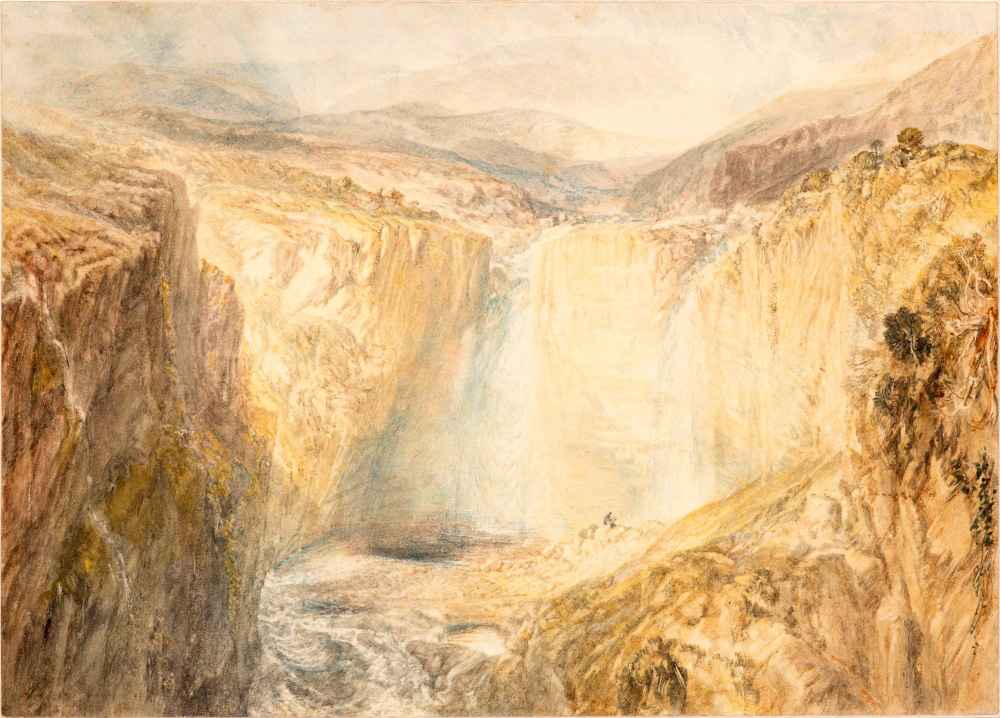 Fall of the Tees, Yorkshire - Joseph Mallord William Turner