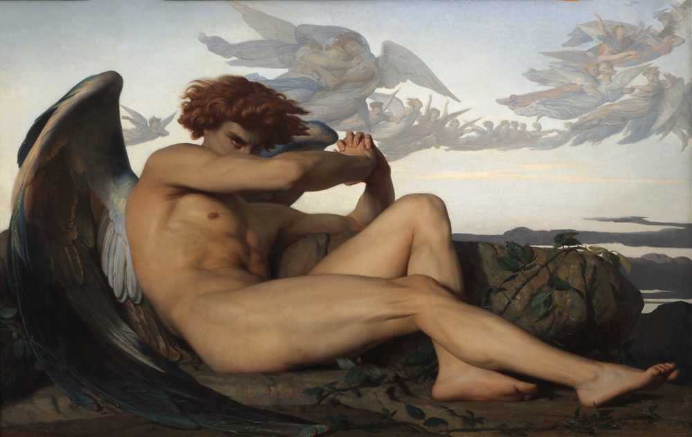 Fallen Angel (1847) - Alexandre Cabanel