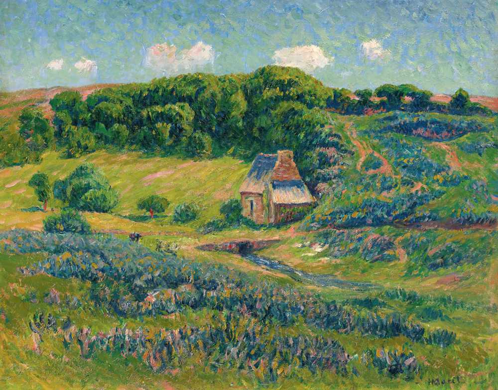 Farmhouse in the Breton Countryside - Henry Moret