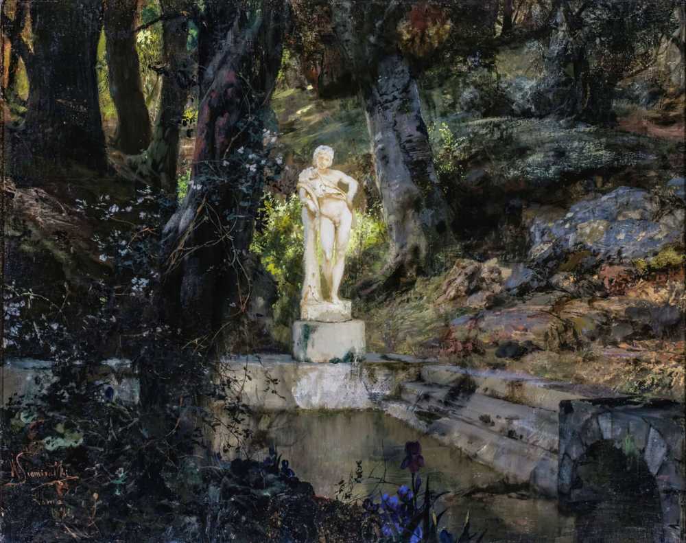 Faun’s pond (1881) - Henryk Hektor Siemiradzki