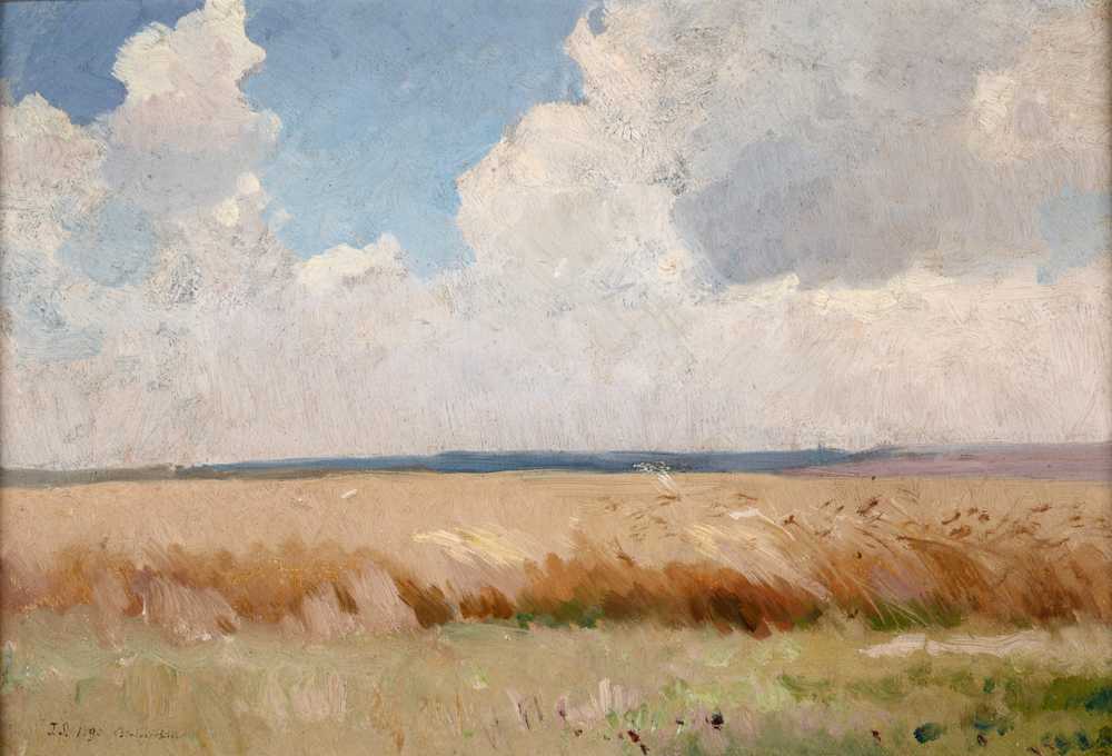 Field at Białocerkiew (Bila Tserkva) (1890) - Jan Stanisławski