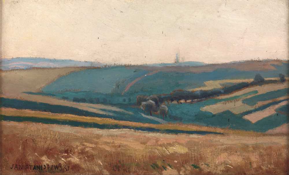 Field-Patches (1897) - Jan Stanisławski