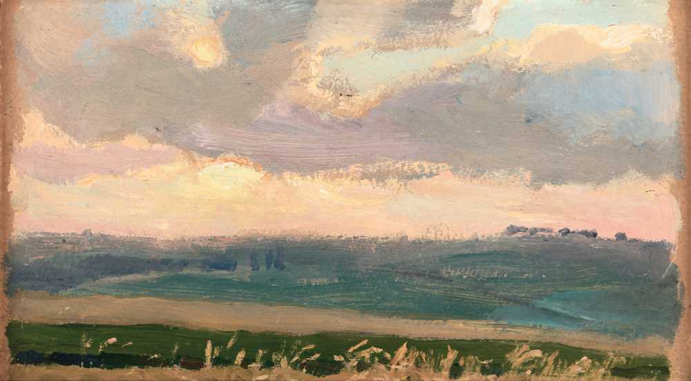 Fields at Proszowice (1896) - Jan Stanisławski