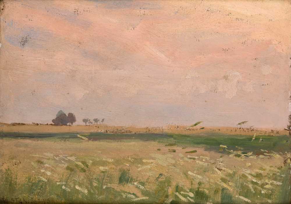 Fields near Bronowice (1902) - Jan Stanisławski