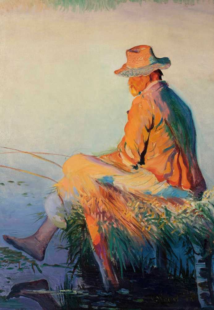 Fisherman (1911) - Leon Wyczółkowski