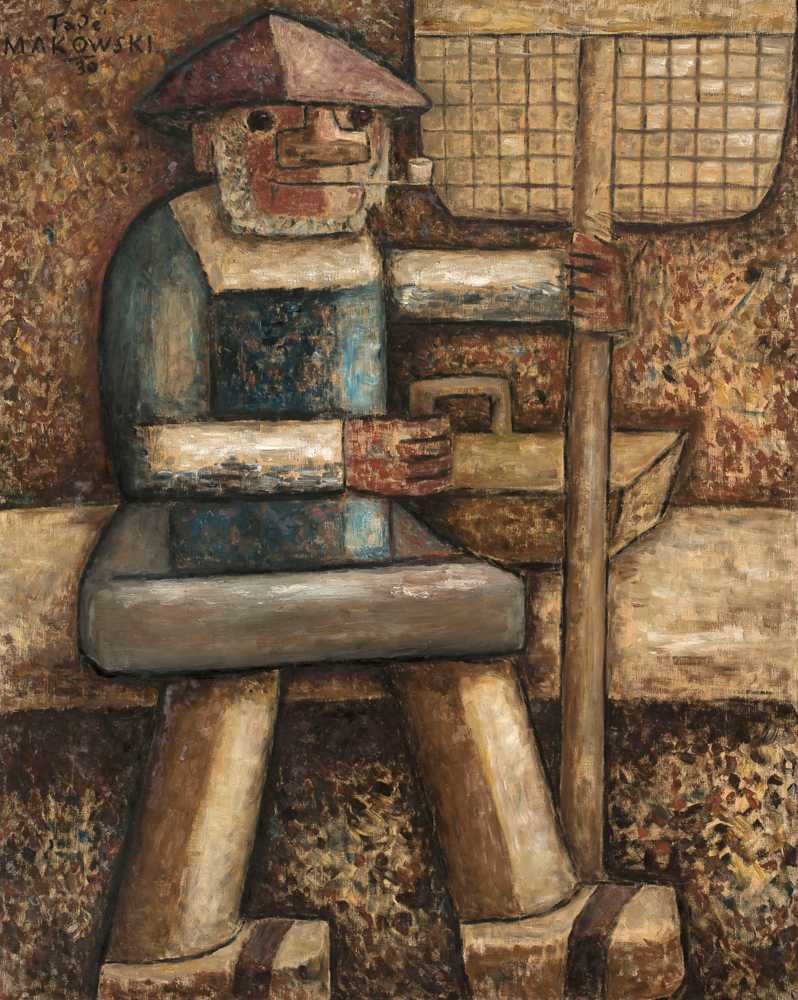 Fisherman (1930) - Tadeusz Makowski