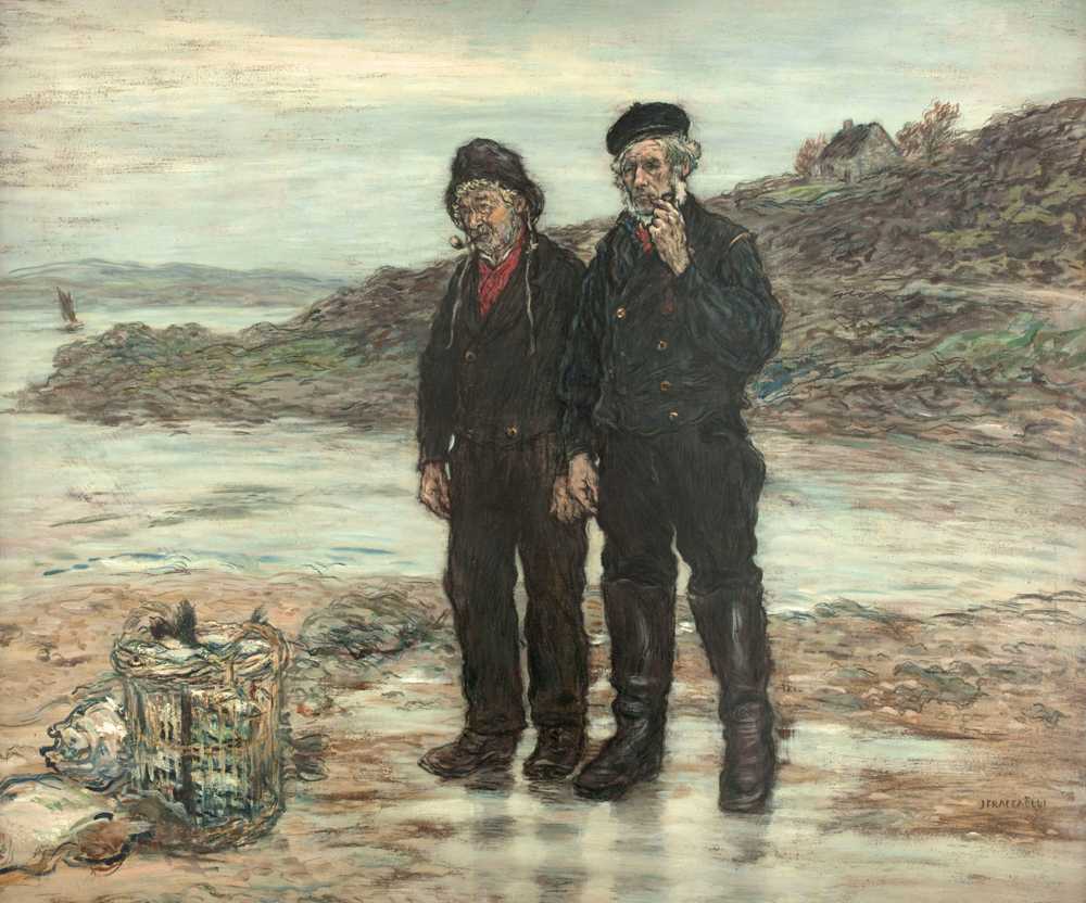 Fishermen of Scotland (1893-1895) - Jean-Francois Raffaelli