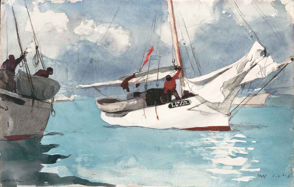 Fishing Boats, Key West - Winslow Homer
