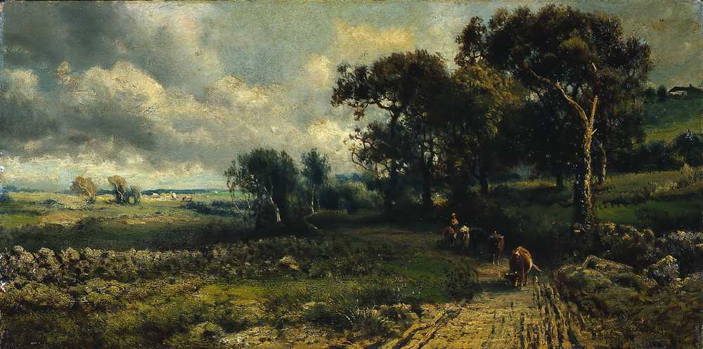Fleecy Clouds (1881) - George Inness